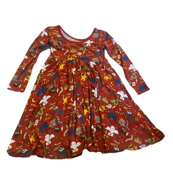 Little Sleepies Play Collection Harry Potter Twirl Dress Size 7  RETIRED PRINT - Picture 1 of 8